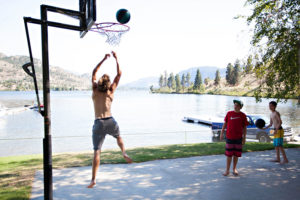 Basketball at Ponderosa Point Resort