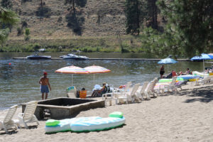 Beach at Ponderosa Point Resort