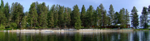 Beach at Ponderosa Point Resort