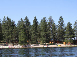 Beach at Ponderosa Point Resort