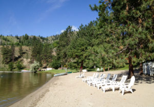 Beach at Ponderosa Point Resort