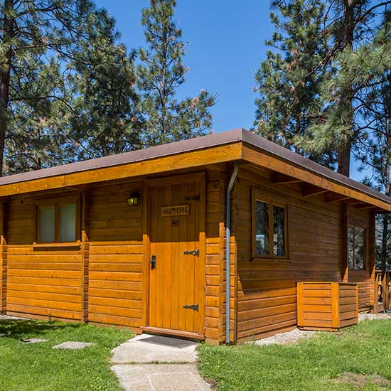 Two bedroom cabin at Ponderosa Point Resort