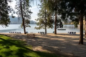 Ponderosa Point Resort - Private beach on Skaha Lake - Okanagan BC