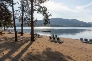 Ponderosa Point Resort - Private beach on Skaha Lake - Okanagan BC