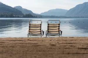 Ponderosa Point Resort - Private beach on Skaha Lake - Okanagan BC