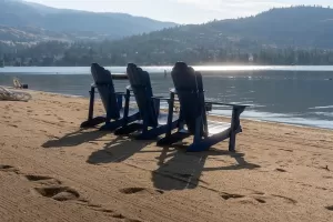 Ponderosa Point Resort - Private beach on Skaha Lake - Okanagan BC