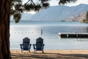 Ponderosa Point Resort - Private beach on Skaha Lake - Okanagan BC