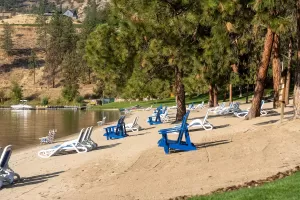 Ponderosa Point Resort - Private beach on Skaha Lake - Okanagan BC
