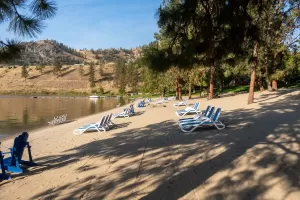 Ponderosa Point Resort - Private beach on Skaha Lake - Okanagan BC