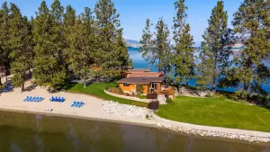 Aerial - Ponderosa Point Resort- OKanagan BC