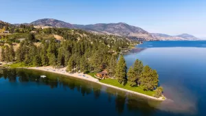 Aerial - Ponderosa Point Resort- OKanagan BC