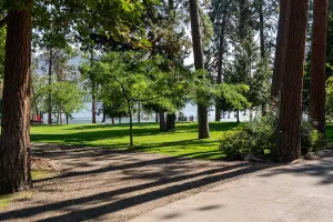 Ponderosa Point Resort Grounds - Okanagan BC