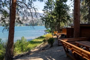 Ponderosa Point Resort Grounds - Okanagan BC