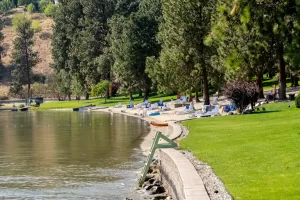Ponderosa Point Resort Grounds - Okanagan BC