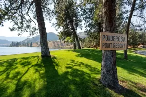 Ponderosa Point Resort Grounds - Okanagan BC