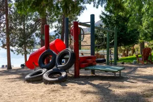Ponderosa Point Resort Playground - Okanagan BC