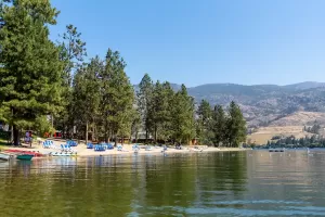 Ponderosa Point Resort - Private beach on Skaha Lake - Okanagan BC