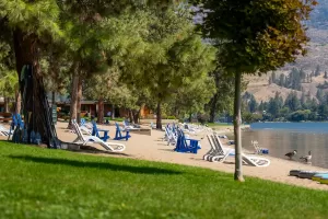 Ponderosa Point Resort - Private beach on Skaha Lake - Okanagan BC