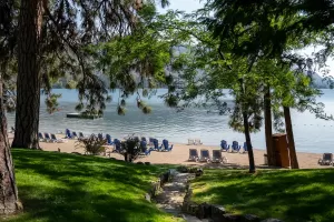 Ponderosa Point Resort - Private beach on Skaha Lake - Okanagan BC