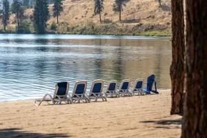Ponderosa Point Resort - Private beach on Skaha Lake - Okanagan BC