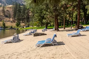 Ponderosa Point Resort - Private beach on Skaha Lake - Okanagan BC