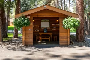 Ponderosa Point Resort Grounds - Okanagan BC