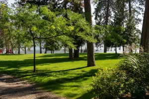 Ponderosa Point Resort Grounds - Okanagan BC