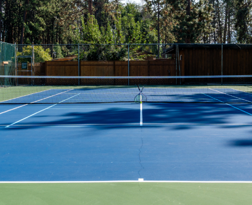 Amenities – Tennis courts – Ponderosa Point Amenities - Tennis courts - Ponderosa Point